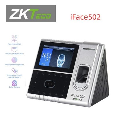 ZKTeco iFace502 Standard Face Fingerprint Access Identification Time Attendance