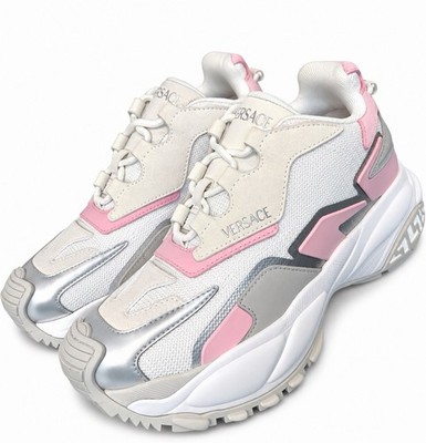 Versace Damen Mercury Sneaker Weiß Leder Medusa Chunky Gr. 6UK/EU39