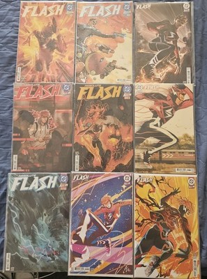 DC Comics Absolute Flash Series  #1-9 Set Variants And First Prints