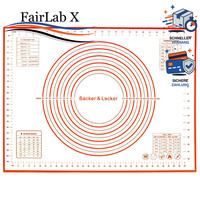 Backmatte Silikon 50 X 70 Cm Teigmatte Backunterlage FüR Backen KüChe