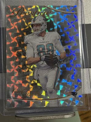 2023 Panini Prestige Mike Gesicki Auto Xtra Points Blue Sparkle (AAQ)