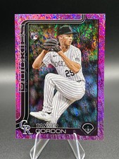 2025 Topps Update Series - Tanner Gordon #US8 Pink Holo Foil (RC) Rockie