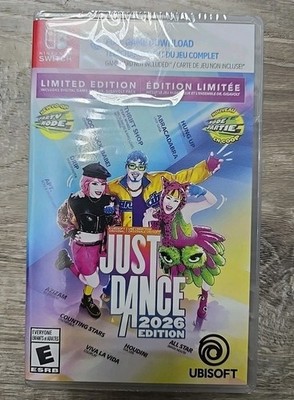 Just Dance 2026 Limited Edition (Code In Box) (Nintendo Switch) Brand New