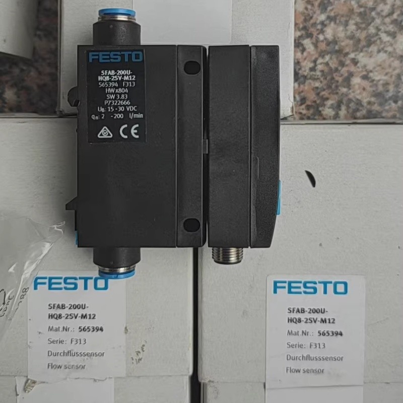 1PC New Festo SFAB-200U-HQ8-2SV-M12 Flow Sensor In Box Brand new Free Shipping