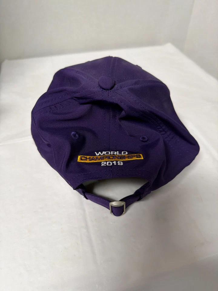 Gorra Breeders’ Cup ELATE 2019 Santa Anita Park púrpura/amarillo ajustable Foto 2 de 3