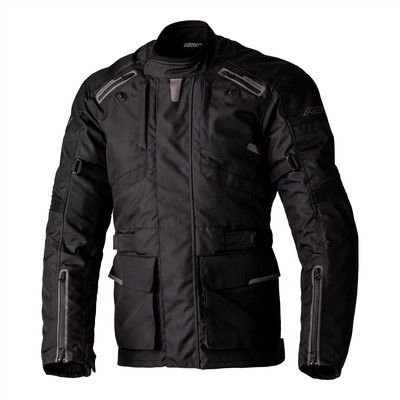 RST Endurance schwarz/schwarz Touring Urban wasserdichte Motorradjacke