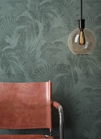 Newroom Vliestapete GrüN PalmenbläTter Dschungel Tropisch Wohnzimmer Flur