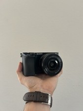 Sony Alpha A6100 Mirrorless Camera with 16-50mm Bundle