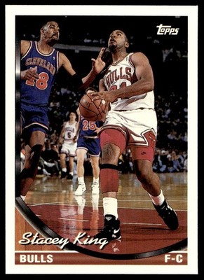 1993-94 Topps Stacey King Chicago Bulls #128 | eBay