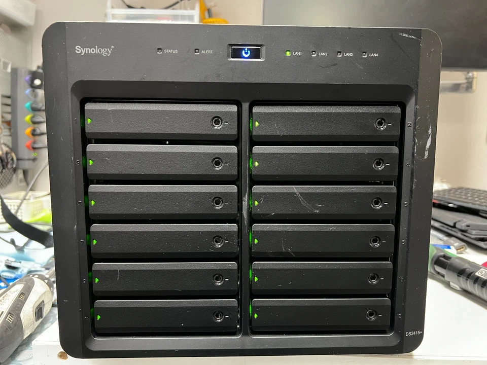 Synology DS2415+ 12 Bay 72TB ( 12x 6TB ) NAS DiskStation - Image 2 of 4