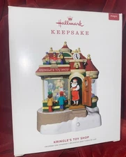 2019 Hallmark Keepsake KRINGLE'S TOY SHOP Magic Ornament SANTA'S WORKSHOP New