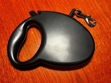 Black Retractable Dog Leash for Large Dog Heavy Duty Pet Dog Walking