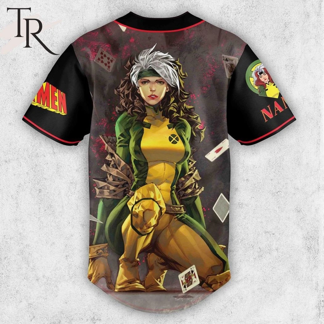 X-Men Rogue Custom Baseball Jersey