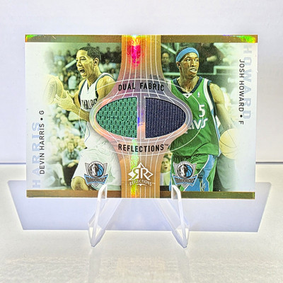 Upper Deck Reflections 2006-07 Dual Fabric Devin Harris/Josh Howard #DR-HH /100