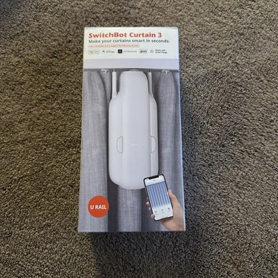 SwitchBot Curtain 3 Automatic Curtain Opener Bluetooth Smart Control U RAIL