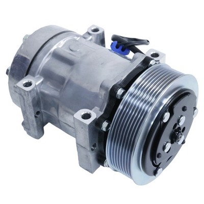 AC A/C Compressor w/ Clutch SD7H15HD Style 8-Groove for Volvo VNL VNM 2006-2007
