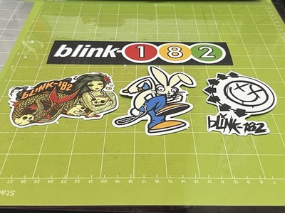 Blink-182 - Set of 4 Vintage Reproduction Stickers