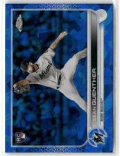 2022 Topps Chrome Sapphire- Sean Guenther Blue Ice #471 RC