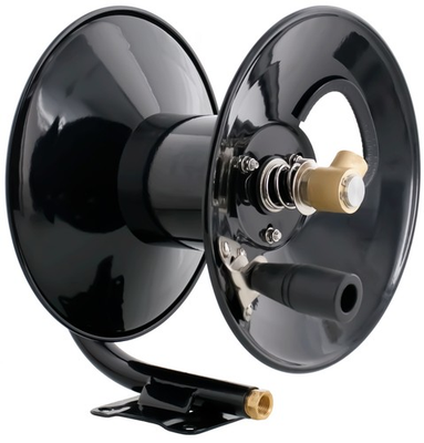 #ad Steel Dragon Tools 4000 PSI 50#x27; Black Powder Coated Pressure Washer Hose Reel $99.99