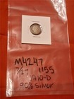 Bag of x1 1910-D CIRCULATED 90% SILVER BARBER DIME         #MF-4247 — photo 2