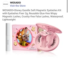 WOSADO Mystic Fox x DISNEY Magnetic Eyelashes Collaboration With ZOOTOPIA