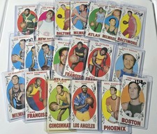 1969-70 Topps Basketball Cards Lot  Wilt Chamberlain