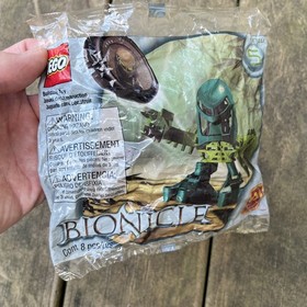 LEGO BIONICLE: Kongu #5 1392 NEW SEALED 2001 McDonalds HappyMeal wrinkled