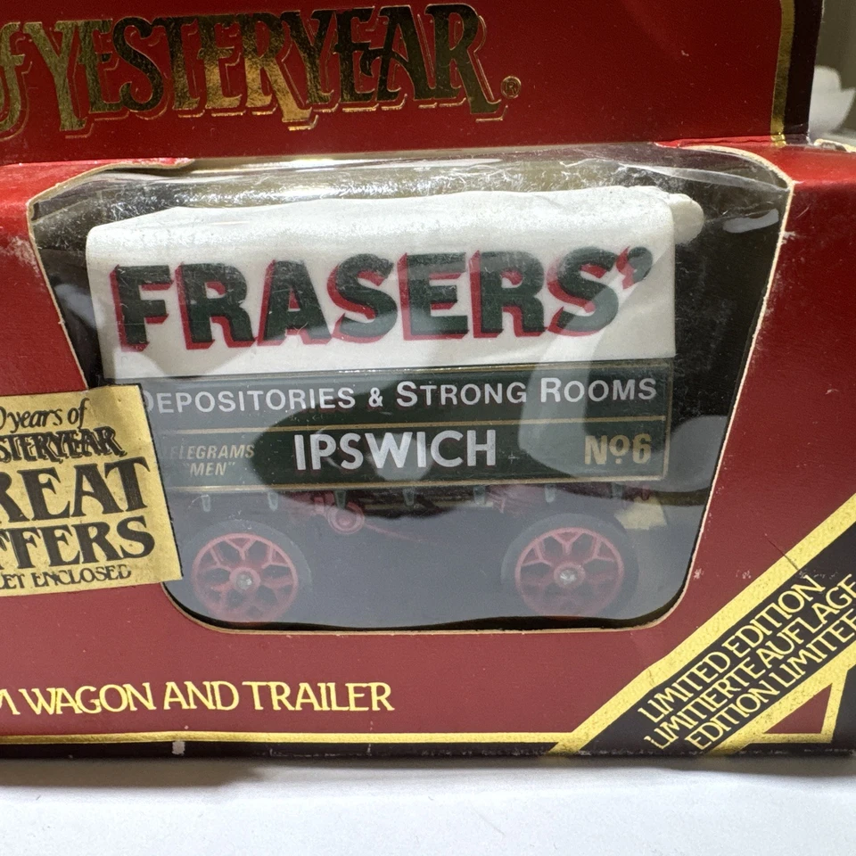 Matchbox Models of Yesteryear Y27 1922 Foden C Type Steam Wagon & Trailer - Image 2 of 4
