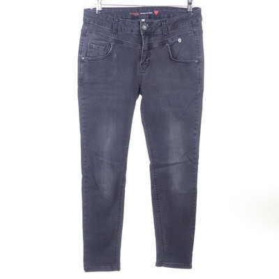 TREDY jeans slim stretch grey size 38