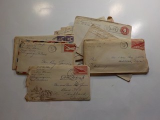 12 WW2 Letters 88th Division Lot Hubbard Texas War Collection Militaria VTG WWII