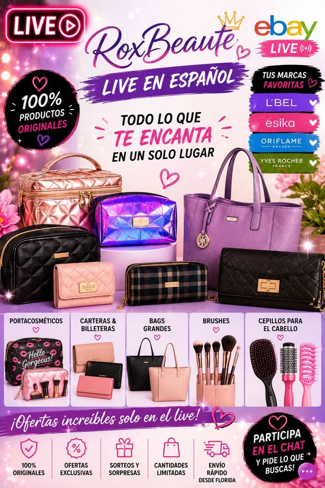 🌸 RoxBeaute | Ramdom items Beauty&more con Súper Ofertas LIVE ESPANOL