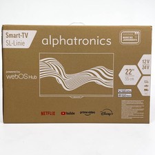 Alphatronics SL-22 DW DVD Camping 22″ LED Smart TV DVB-S2/C/T2 TV 12V