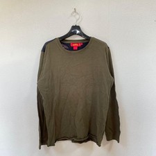 SHANGHAI TANG Olive Long Sleeve Top Size S