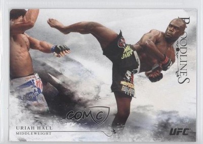 2014 Topps UFC Bloodlines Uriah Hall #61 3c9