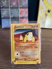 Pokemon Sandshrew Card Skyridge 92/144 Non-Holo Common