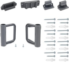 WOMHOM Retractable Mesh Baby Gate Hardware Replacement Parts Kit for Dog Gate