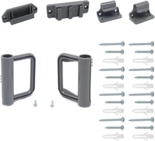 WOMHOM Retractable Mesh Baby Gate Hardware Replacement Parts Kit for Dog Gate