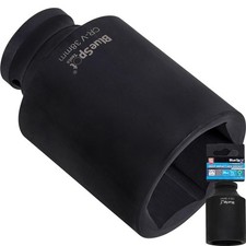 BlueSpot 38mm Deep Socket Impact Hex 6 Point Single CRV Steel 1/2" Drive 