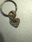 Lee Brevard 18k Gold Pavé Thunderheart Huggie Charm With 14k Hoop Earring Single — photo 4