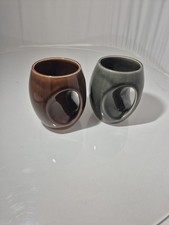 Holkham Cups 1960s owl mug X2
