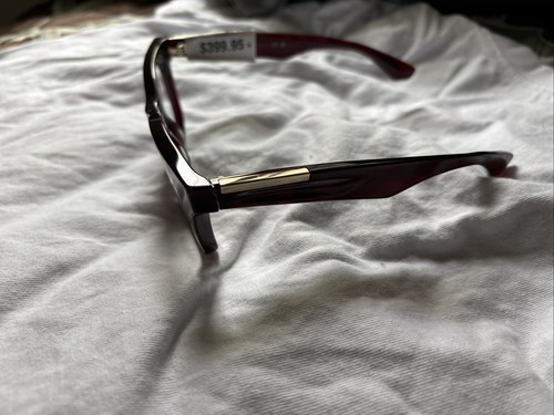 NEW Burberry 2407 Eyeglasses 4115 Red 100% AUTHENTIC - Picture 3 of 6