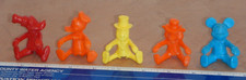 LOT DE 5 CUILLÈRES ORIGINALES NABISCO DISNEY SITTERS CÉRÉALES PRIMES #1
