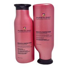Pureology Smooth Perfection Shampoo/Conditioner 266ml/9fl.oz. New; LOT OF 2