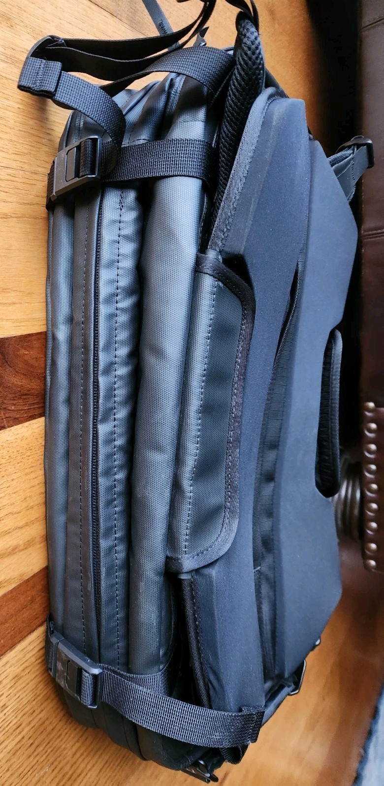 Black Ember FORGE Black Briefcase Backpack Overni… - image 8