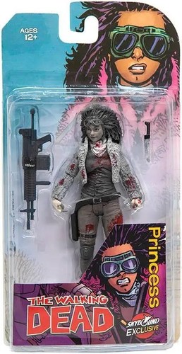 McFarlane Skybound Walking Dead PRINCESS BLACK/WHITE Version Figure Bloody B/W