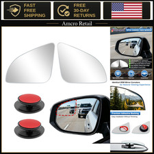 Convex Stick-on Blind Spot Mirrors For Wider View Safety - Custom Fit For Toyo Convex Stick-on Blind Spot Mirrors For Wider View Safety - Custom Fit For Toyo