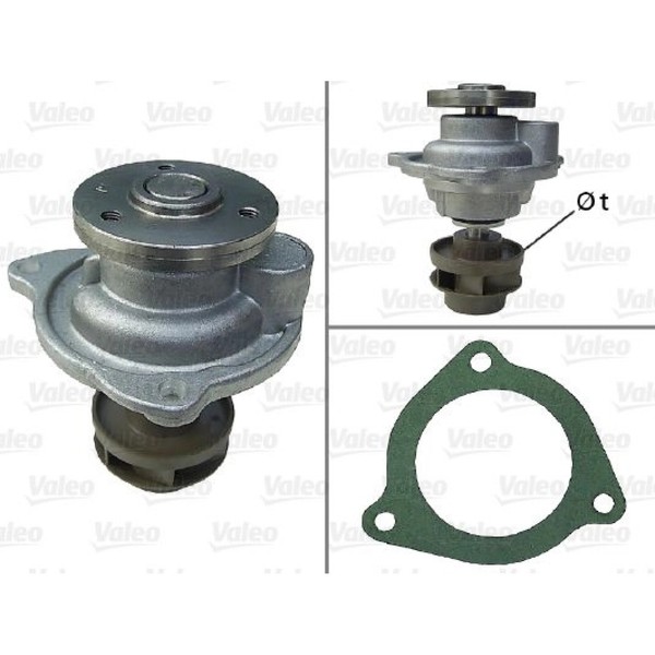 Valeo 506809 Wasserpumpe FüR Ford KA Fiesta Street KA JH JD RL2 RB-image