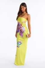 Hailee Satin Maxi Dress-Fashion Nova|47125