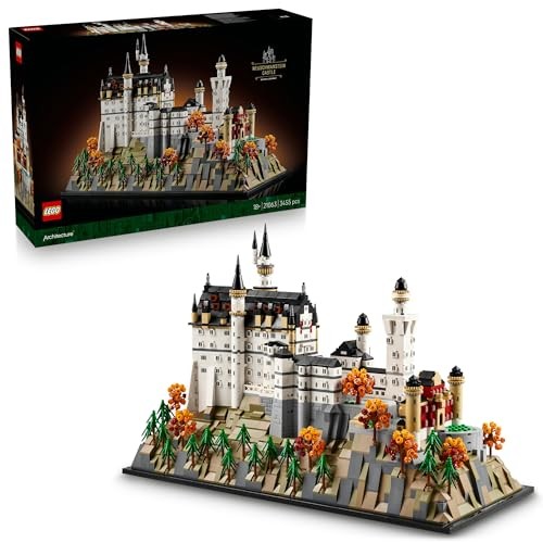 LEGO Architecture Neuschwanstein Castle Toy Birthday Gift Building