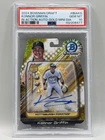 2024 Bowman Chrome Konnor Griffin In Action Gold Mini Diamond Auto #5/50 PSA 10